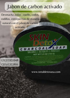 SKIN DETOX  Charcoal Soap 5.5 oz