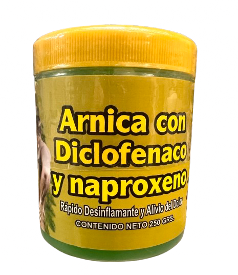 POMADA DE ARNICA/DICLOF/NAPROXEN 250 GR