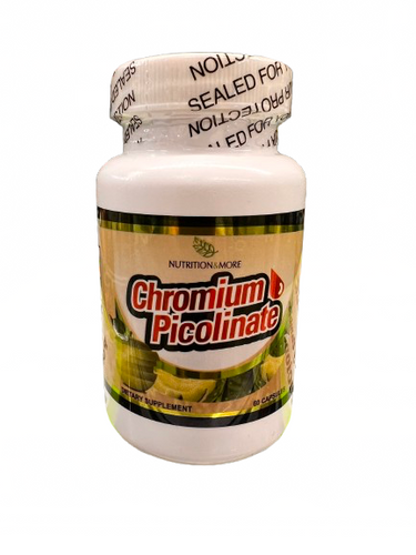 CHROMIUM PICOLINATE 60 CAP N&M