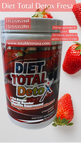 DIET TOTAL DETOX FRESA 16 OZ