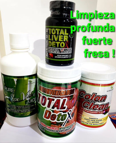 Limpieza Profunda fuerte Fresa N&M