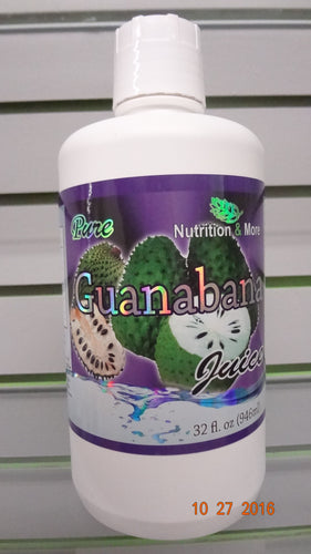 PURE GUANABANA  JUICE 32 OZ