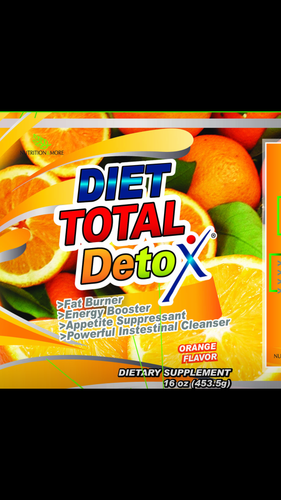 DIET TOTAL DETOX NARANJA 16 OZ